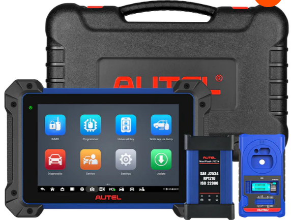 Autel MaxiCOM MK808Z OBD2 Scanner, Android 11 Bi-Directional Car Diagnostic Tool,  Code Reader Key Coding TPMS with All System Diagnosis Service.Upgraded of MK808 / MX808