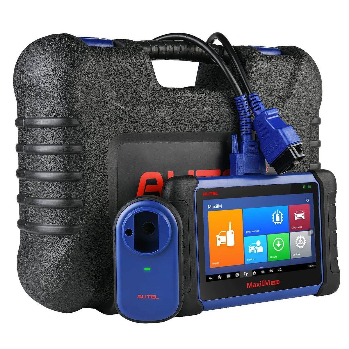 Autel MaxiIM IM508S Car Key Fob Programmer Full System Diagnostic Tool ...