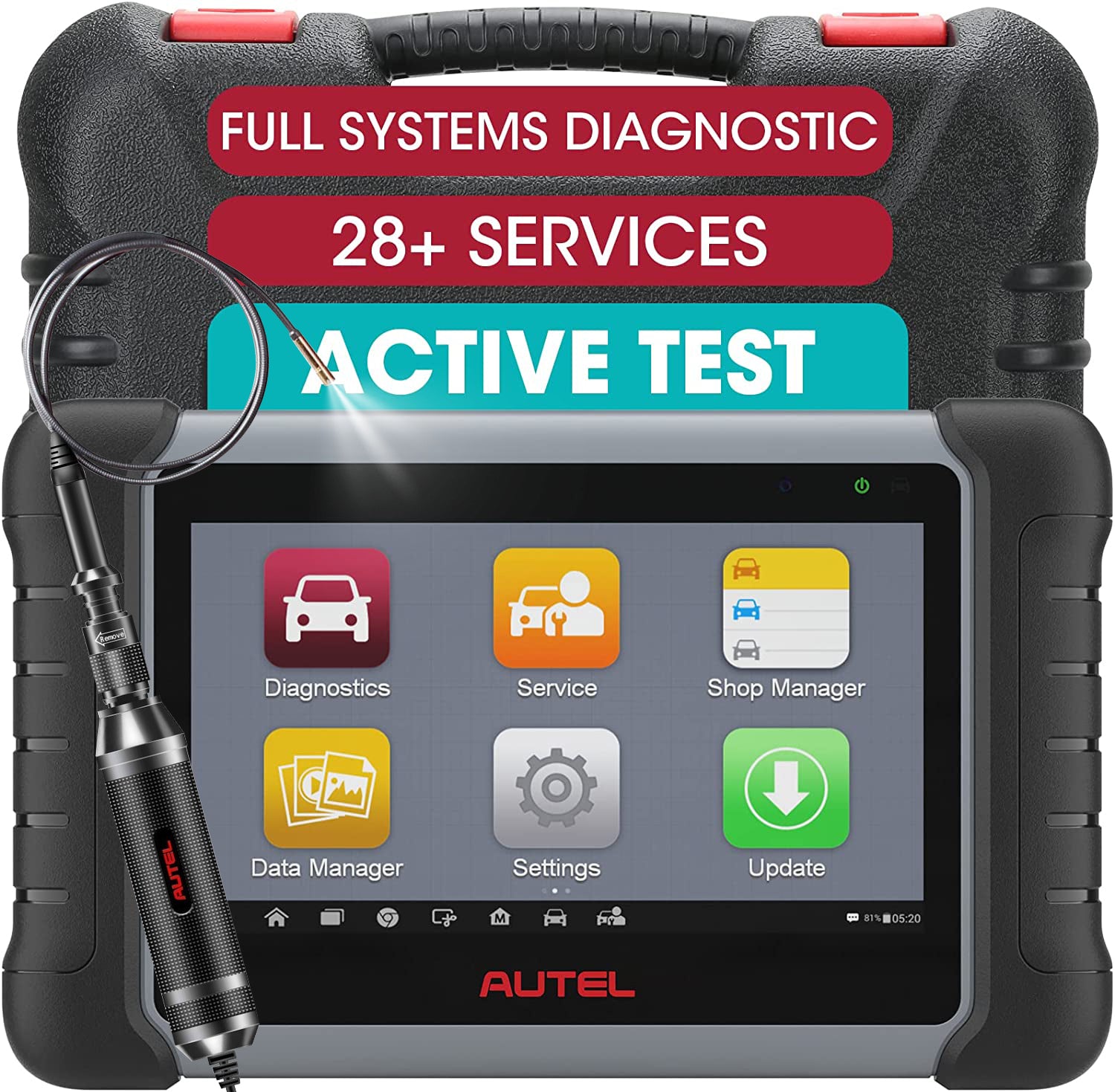 2023 Autel MaxiCOM MK808Z Scanner OBD2 Diagnostic Tool – Autel Global Store